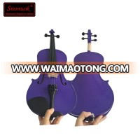 Best brand stentor purple 4/4 violin price making tools