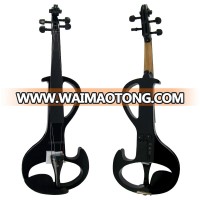 Colourful Factory price Musical Instrument all solid Electric Violin