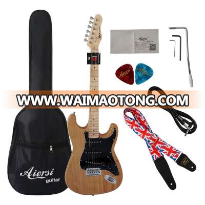 Wholesale price Aiersi brand ST Electric Guitar made in China