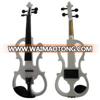 Sinomusik brand wholesale price Colour Electric Violin Outfit ebony parts