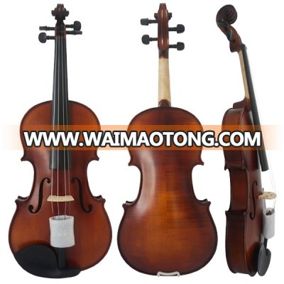 Advanced quality solid wood types violin with violin case for sale