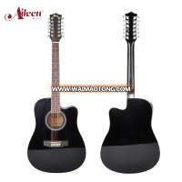 (AF8A8CE12) Aileen Music 12 strings cutaway acoustic electric guitar