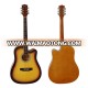 wholesale OEM ODM colourful Lindenwood body acoustic guitar for sale