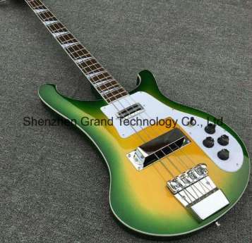 Rickenbacker 4 Strings Green Burst Electric Bass Guitar (GB-47)